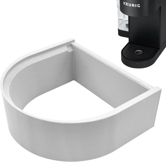 Drip Tray Mug/Cup Riser Made for the Keurig to Reduce Splashes - Riser Only (White, K-Supreme 1.7 inches Tall)