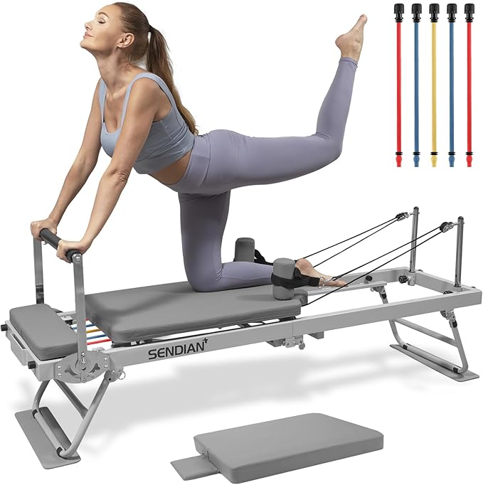 SENDIAN Foldable Pilates Equipment for Home Workouts 5 Color