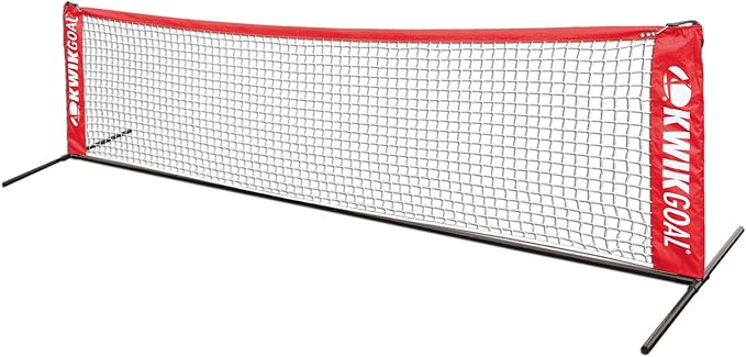 Kwik Goal All-Surface Soccer Tennis Net with Stand 2-Feet 8-Inch 8-Inch H 10-Feet W
