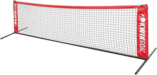 Kwik Goal All-Surface Soccer Tennis Net with Stand 2-Feet 8-Inch 8-Inch H 10-Feet W