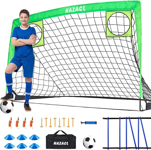 Kids Soccer Goal for Backyard 9x5 FT