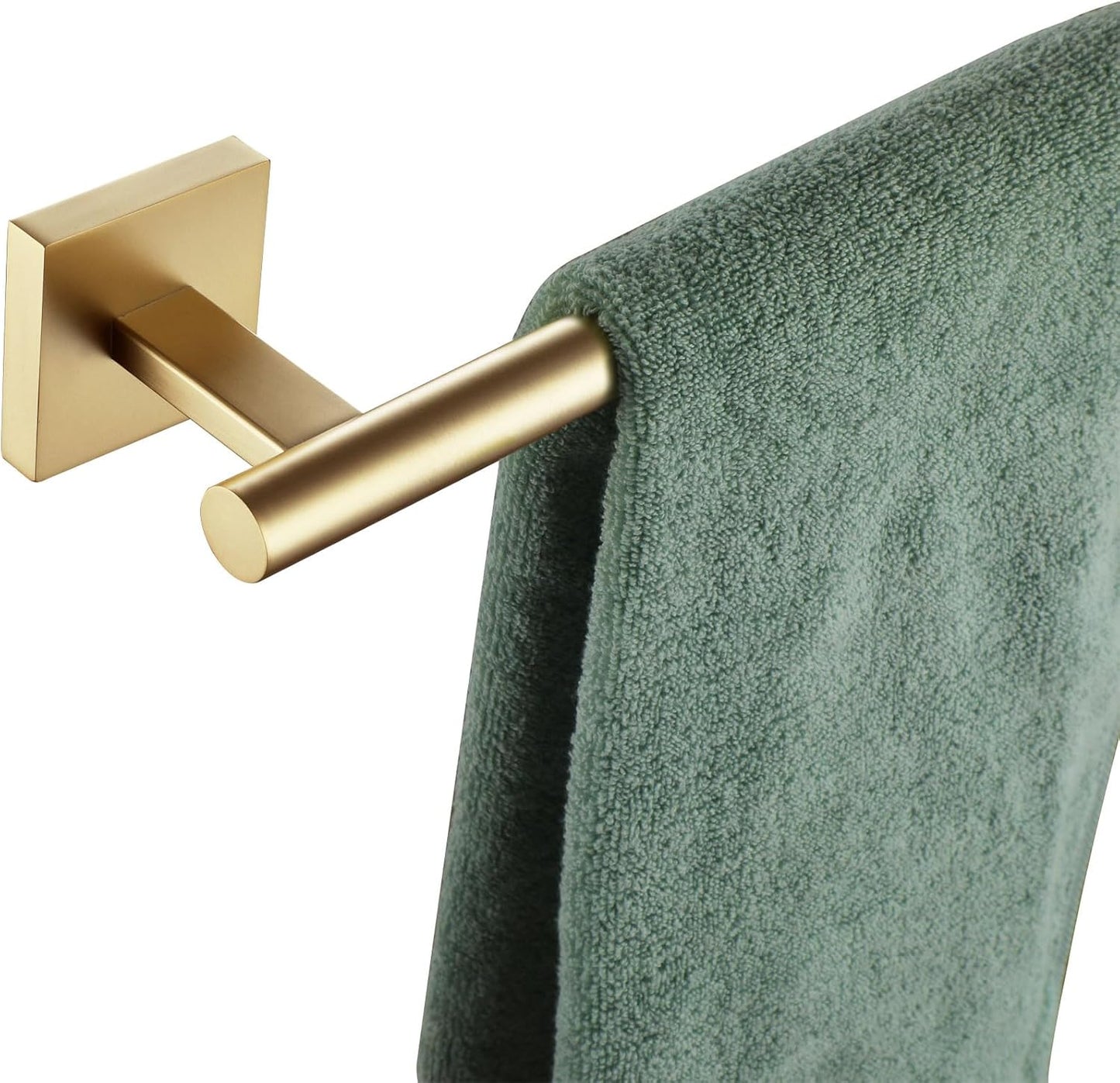 KOKOSIRI Towel Bar Bathroom Towel Holder for Bath Kitchen Cabinet Towel Rails 20 Inch Brushed Gold Stainless Steel B4005BG-L20