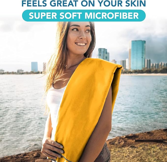 Youphoria Microfiber Travel Towel Fast Drying Lightweight -
