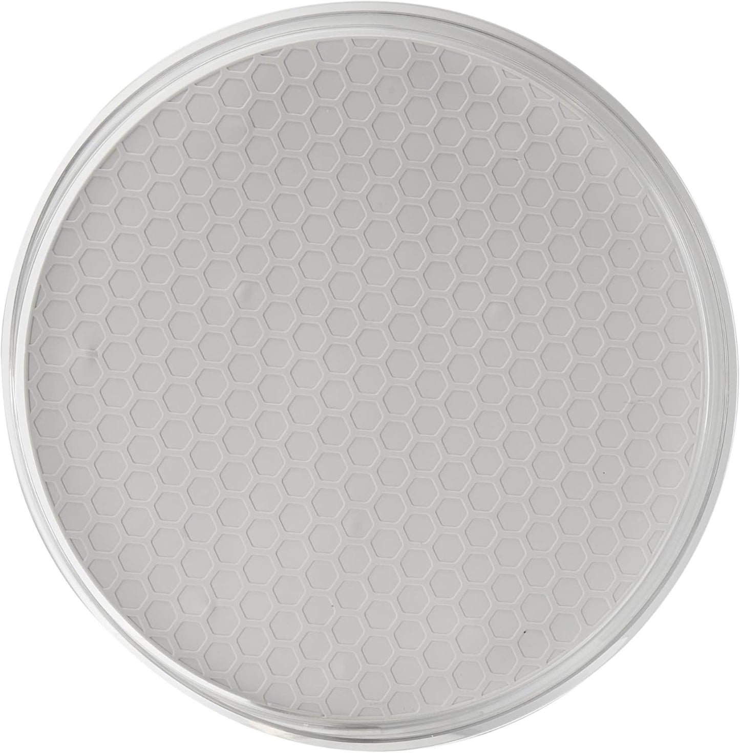 Spectrum Lazy Susan Organizer, Hexa Extra Large 12.25" - Lazy Susan Turntable for Cabinet, Refrigerator, Pantry, Table & Shelf - Rotating & Spinning Pantry Organization - Spice Rack Storage for Fridge