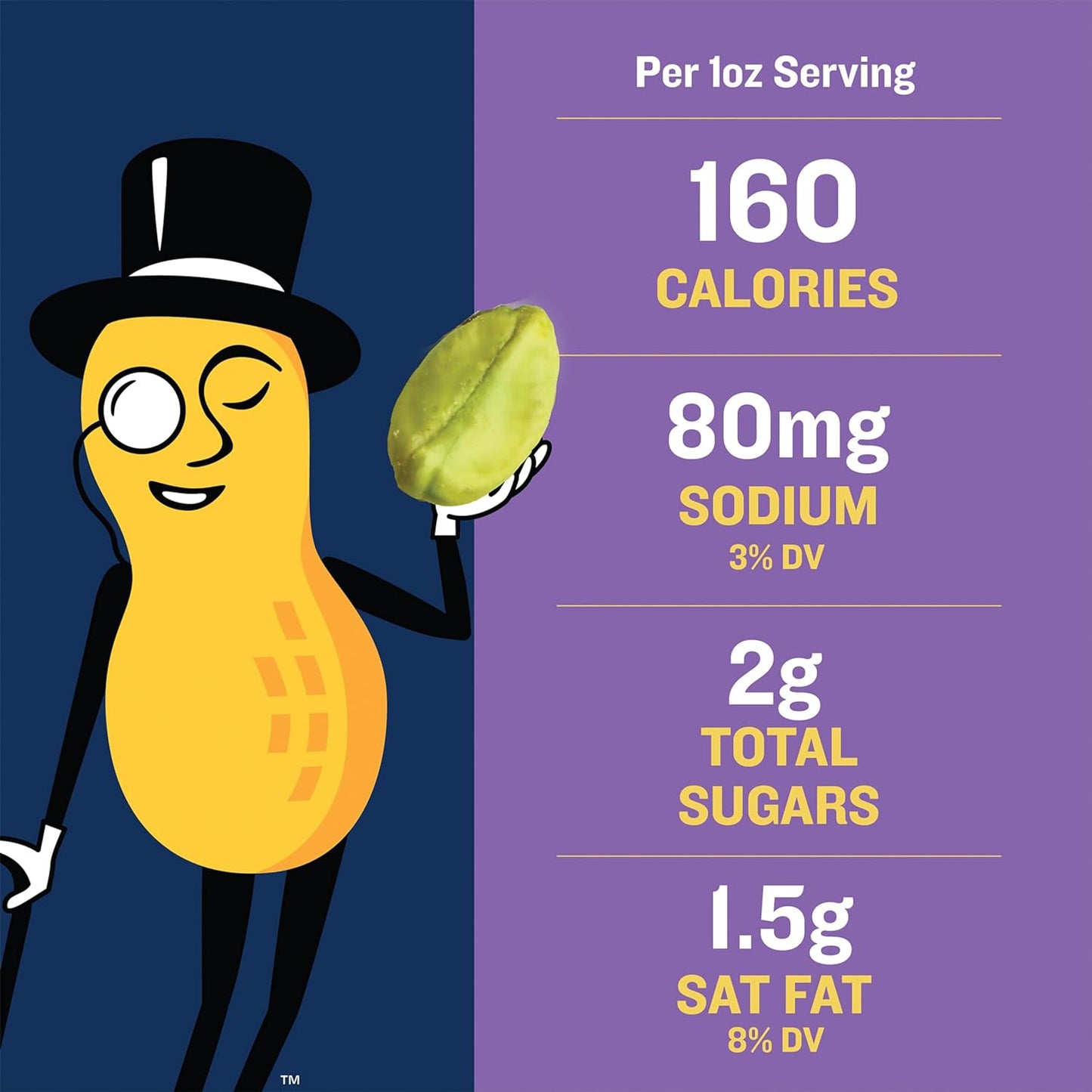 PLANTERS Pistachio Nuts Lovers Nut Mix with Pistachios no shell, Almonds & Cashews, Party Snacks, Plant-Based Protein, After School Snack, Bulk Nuts, Kosher 1lb 2.5oz