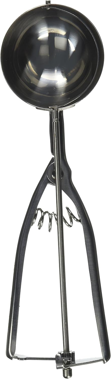 Fox Run Ice Cream/Cookie Dough Scoop, 2-3/8-Inch, Metallic