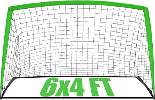 KTRIO Soccer Goal Soccer Net 6x4 ft