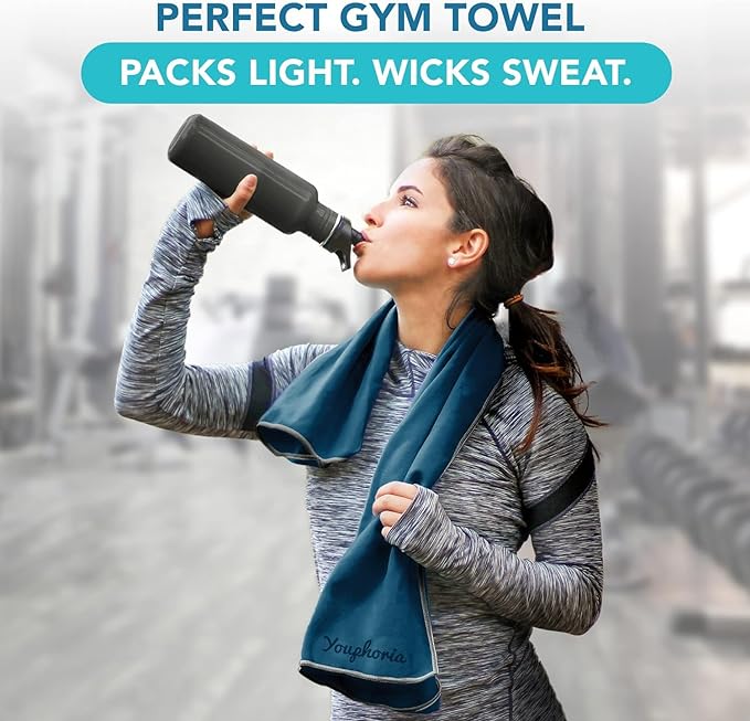 Youphoria Microfiber Travel Towel Fast Drying Lightweight -