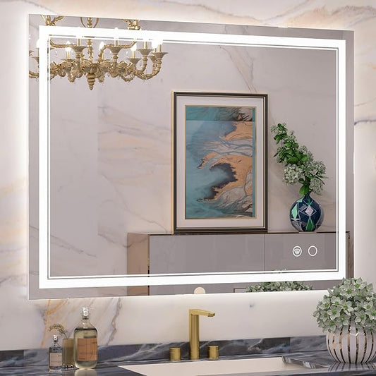 Keonjinn 42 x 32 Inch LED Mirror