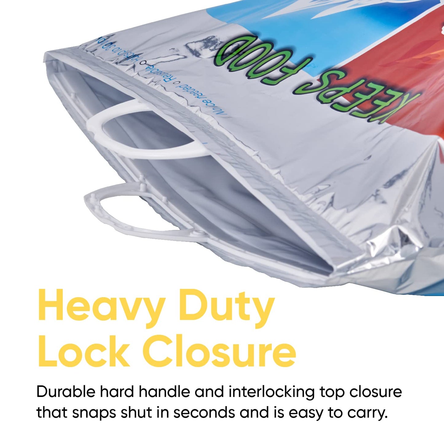 Superio Hot and Cold Insulated Bags for Food Delivery, Grocery Shopping Bags, Food Storage for Hot and Frozen Food for Travel, Disposable Cooler Bag, Reinforced Thermal Lunch Bag (6, 16"x19.25")