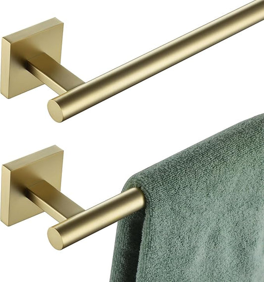 KOKOSIRI Bathroom Towel Bar 32'' Towel Holder 32 Inch, 2 Pack B4005BG-L32-P2