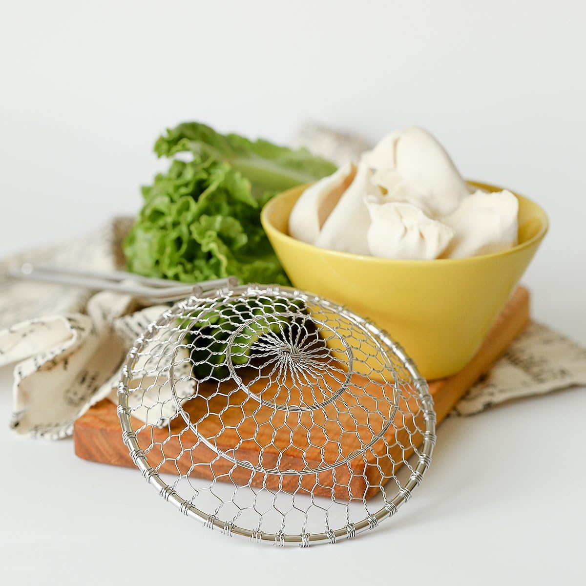 Stainless Steel Large Wok Spider Skimmer 17"