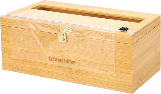 12" Commercial Plastic Wrap Dispenser with Cutter & Roller - Heavy-Duty Holder for 3000ft Film, 1000ft Foil Roll, Fits Costco Saran Wrap - Restaurant, Kitchen & Foodservice Storage