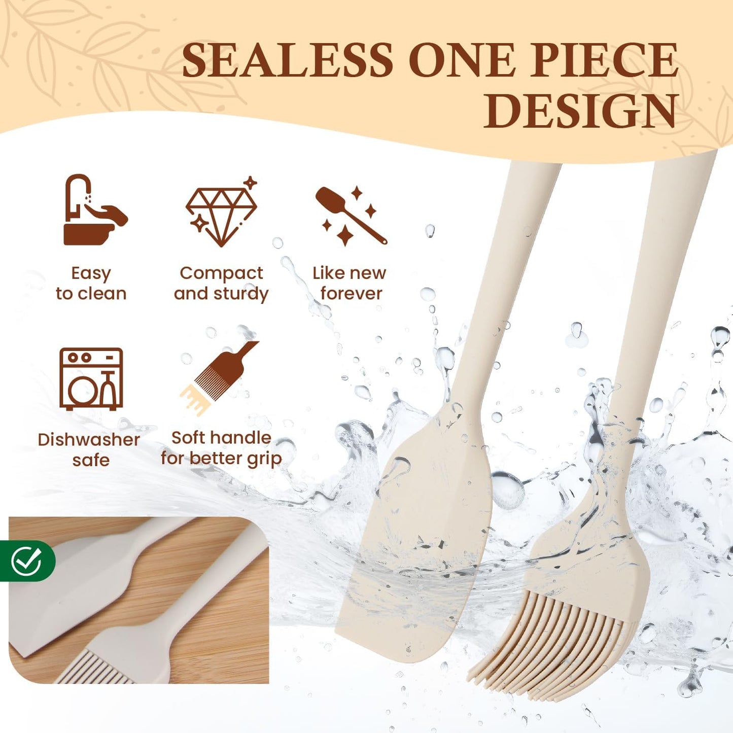 CARTMAN Bread Loaf Pan 2 Pack, 9x4 Pullman Loaf Pan with lid and a Silicone Spatula and Basting Pastry Brush, 1 lb Dough Capacity,Non-Stick Carbon Steel bread pans for homemade bread