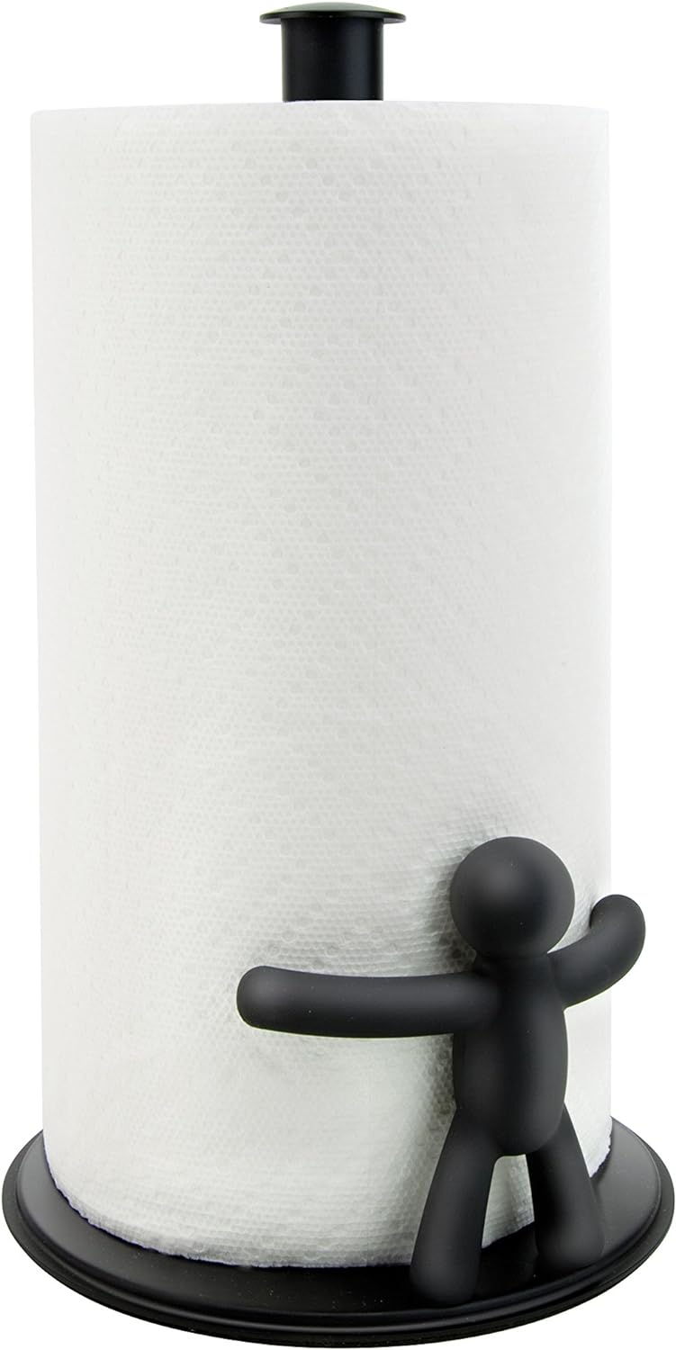 Umbra Buddy Paper Towel Holder, Black
