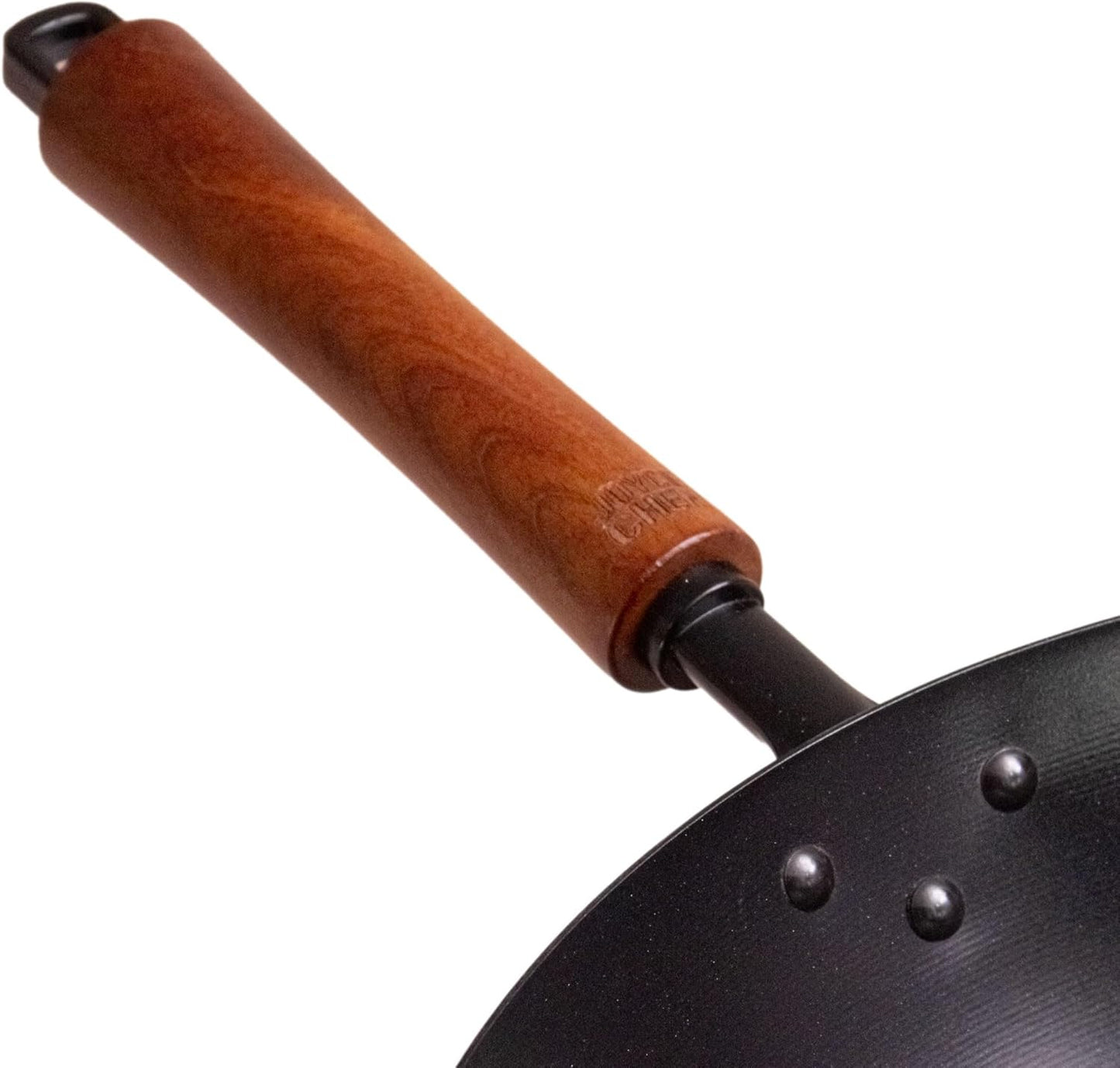 JOYCE CHEN Classic Series 14-Inch Ceramic Nonstick Carbon Steel Wok