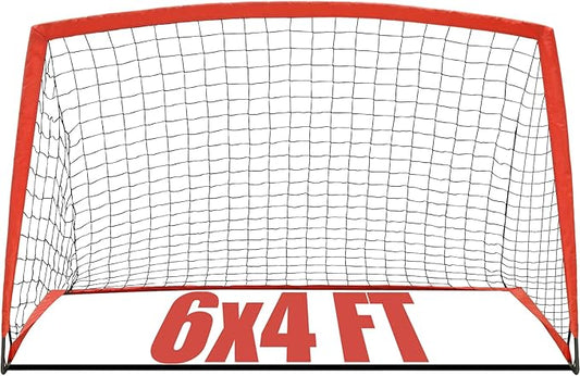 KTRIO Soccer Goal Soccer Net 6x4 ft