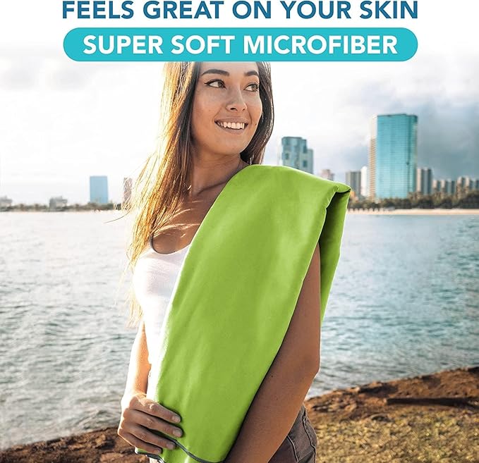 Youphoria Microfiber Travel Towel Fast Drying Lightweight -