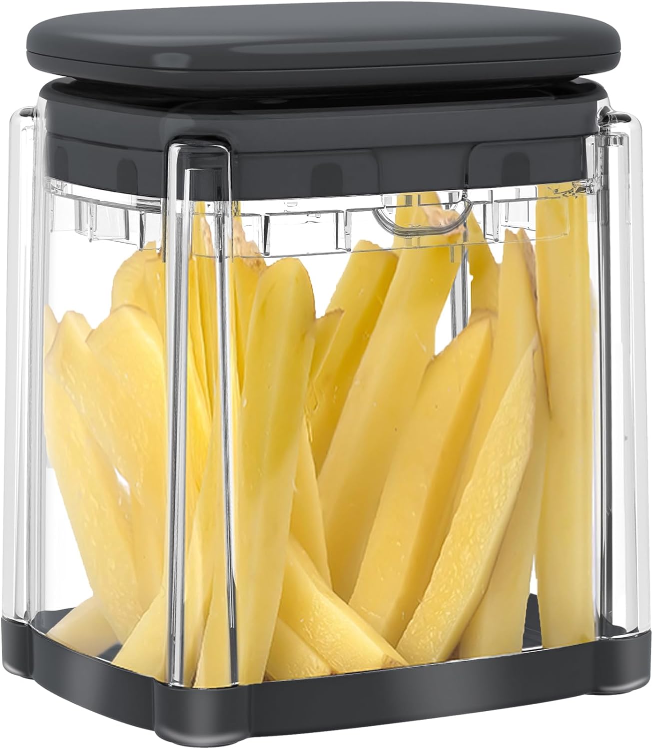 French Fry Cutter, Solucky Potato Onion Cutter, Professional Homestyle Vegetable Chopper Dicer, Great for Potatoes Carrots Cucumbers Zucchini Peppers 3/8 inch Blade(Only 1 Blade)