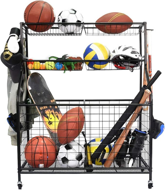 Kinghouse Garage Sports Equipment Organizer