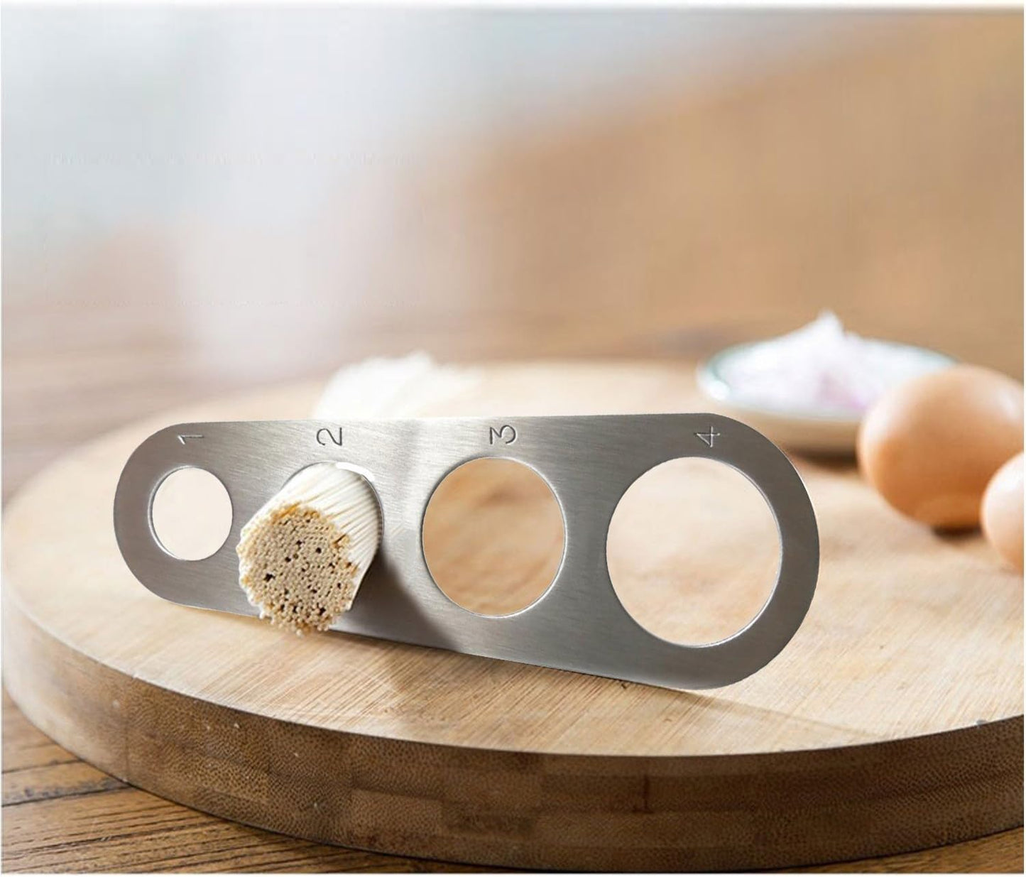 Stainless Steel Spaghetti Measurer Quick Pasta Measuring Tool for Kitchen Cooking