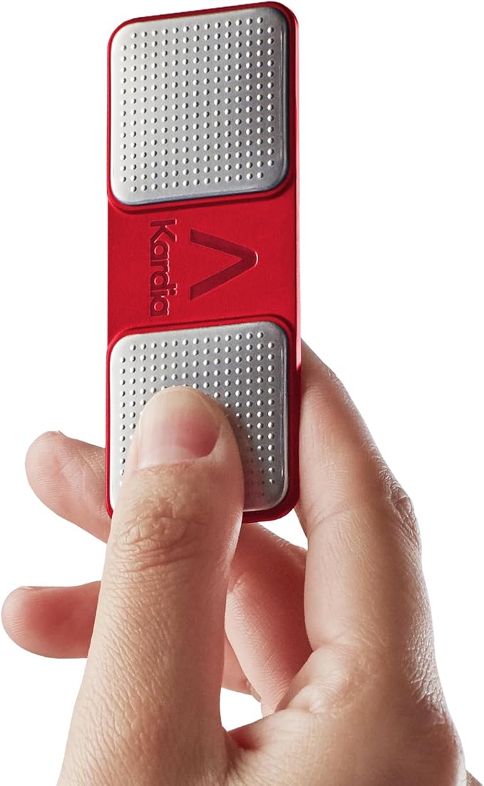 KardiaMobile 1-Lead Personal EKG Monitor – Record at Home – Detects AFib & Irregular Arrhythmias – Easy Results in 30 Seconds – Works w/Most Smartphones - FSA/HSA Eligible