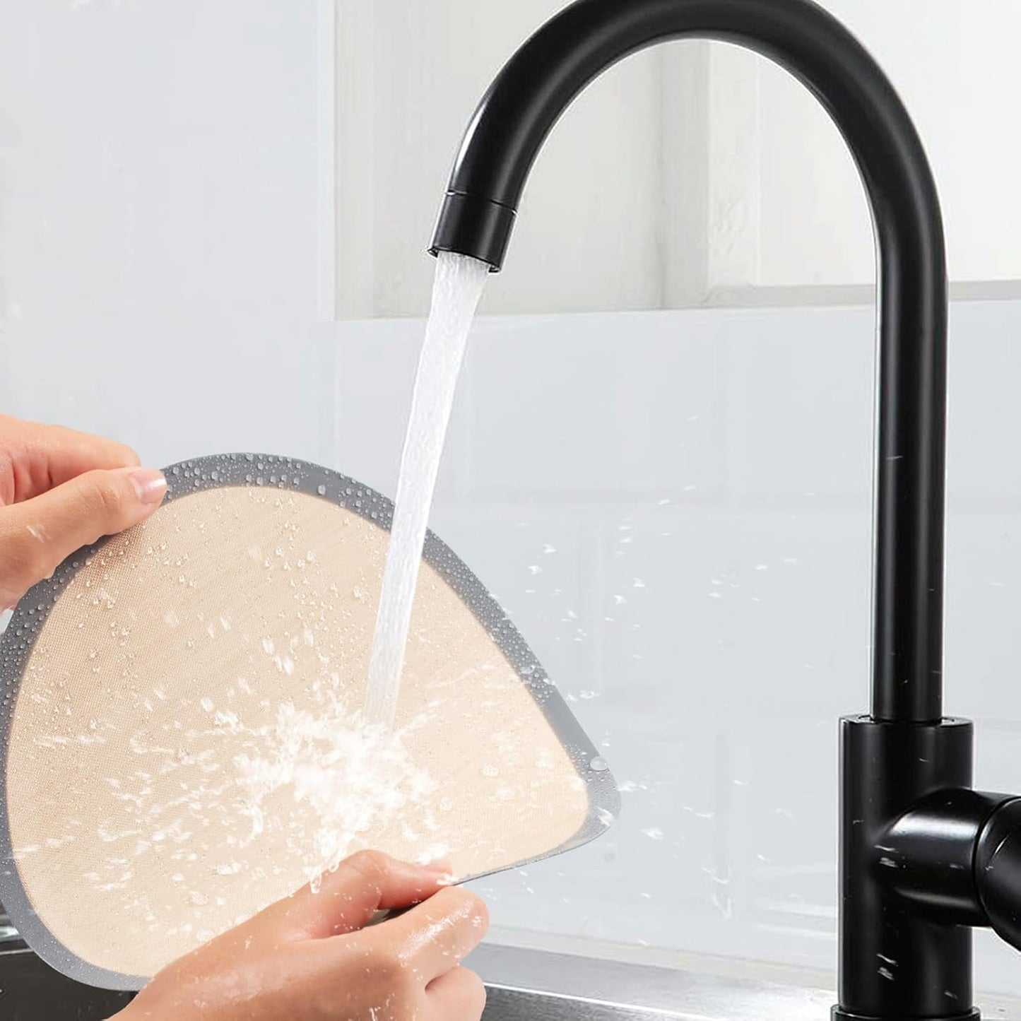 Non Sick Silicone Baking Mat for Springform Pan 9 inch, Prevent cake from Sticking to Bottom and Side, Easy Clean Silicone mat for Cheesecake Pan