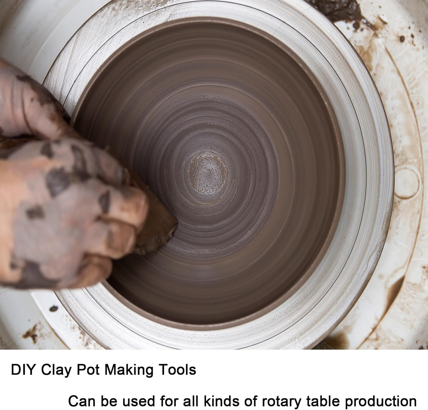 Lazy Susan Bearing Rotating Turntable Bearings Swivel Plate Hardware Aluminum Metal for Dining-Table and Workbench (10 Inchs) … …