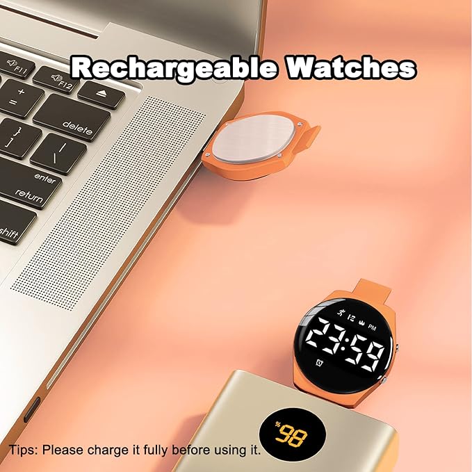 Kids Watches for Girls Boys Digital Sport Watch with Step Counter Pedometer Vibration Alarm Clock, No App Waterproof Fitness Tracker Kids Watch Boys Girls Teens Students Ages 5-16