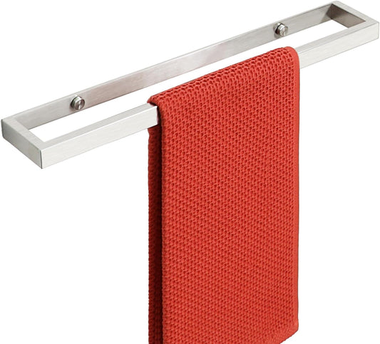 Alise Bath Towel Bar,Wall Mount Towel Holder Towel Rack Towel Hanger for Bathroom Lavatory,16 Inch SUS304 Stainless Steel Towel Rail,Brushed Finish GJF040-LS