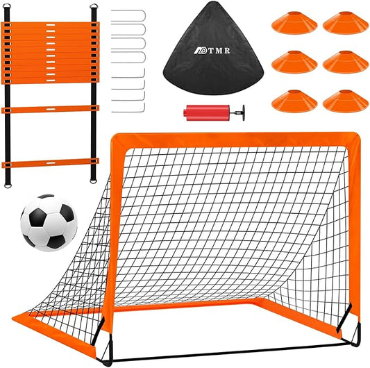 Kids Soccer Goals for Backyard Set 4x3 ft