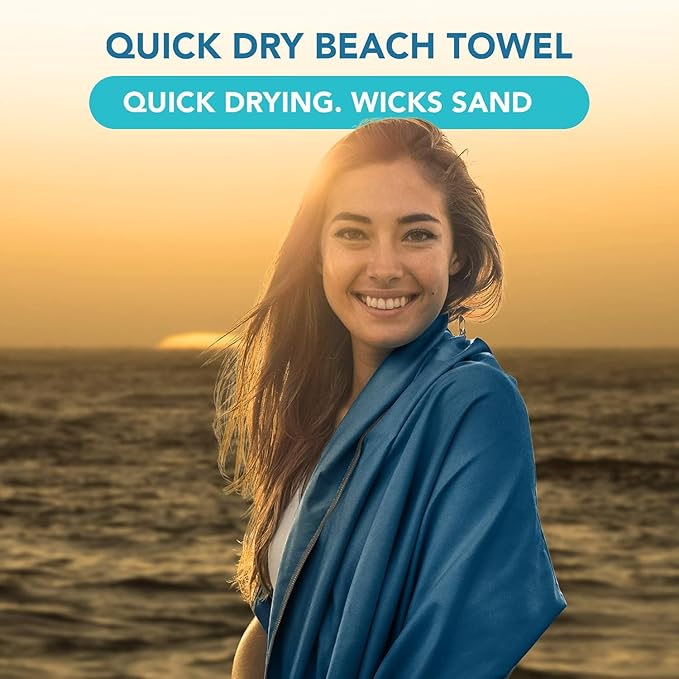 Youphoria Microfiber Travel Towel Fast Drying Lightweight -
