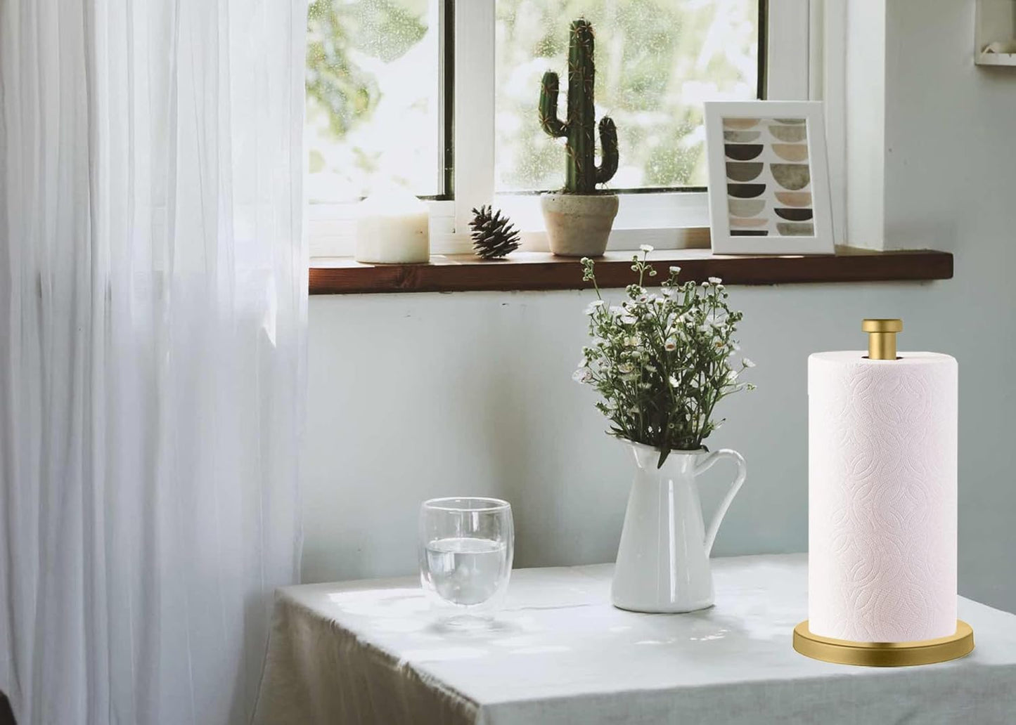 Paper Towel Holder, Gold Paper Towel Holder, Paper Towel Holder Countertop, Paper Towel Holder Gold, Paper Towel Holder Countertop Gold, Kitchen Paper Towel Holder.…