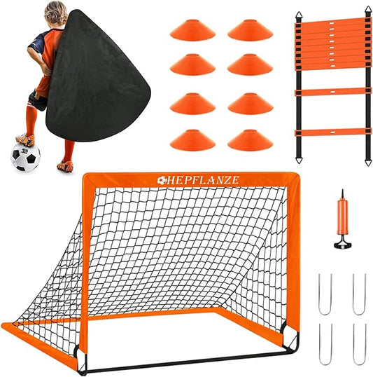 Kids Soccer Goal for Backyard Soccer Nets 4' 3' Portable