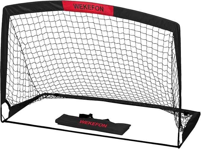 WEKEFON Soccer Goal 5' x 3.1' Portable Soccer 1 Pack