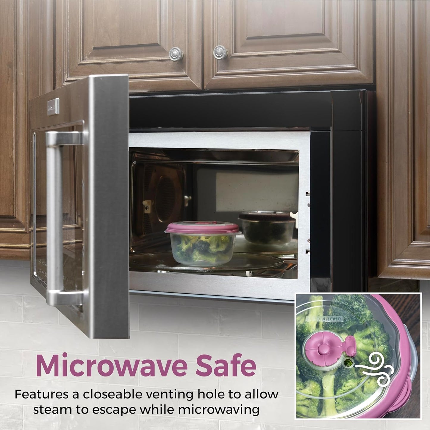 Tribello 3.1 Cup Plastic Bowls Food Storage Container With Lid For Leftovers, Meal Prep, Microwave/Dishwasher Safe, Steam Vent/Air-Tight Lid, For Soup Freezer Storage Set - 25 Oz - 6 Piece Set