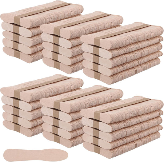 3000 PCS 3 Inch Wooden Ice Cream Spoons, Mini Tasting Spoons Wooden Small Dispasable Dessert Spoons Wood Sample Spoons Bulk for Craft, Tasting