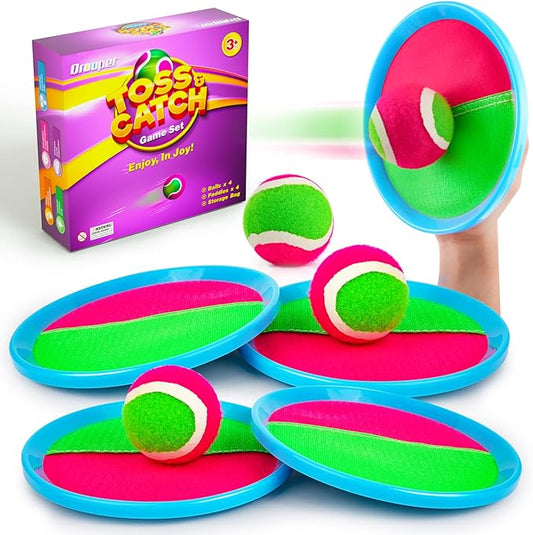 Kids Toys Toss and Catch Game Set - 4-8, Classic
