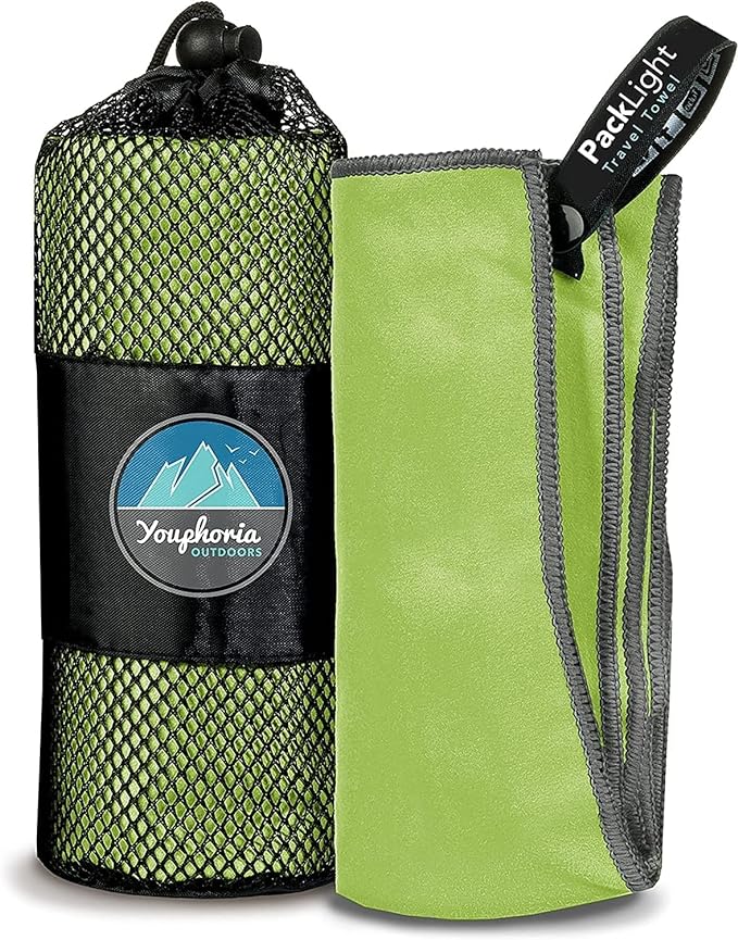 Youphoria Microfiber Travel Towel Fast Drying Lightweight -
