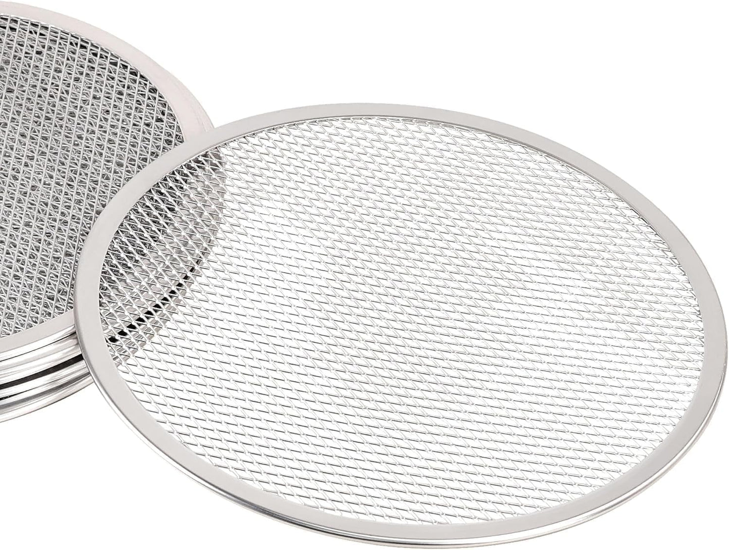 20-inch Aluminum Pizza Screen | Commercial Grade Pizza/Baking Screen for Oven | Pizza Baking Tray for Home And Restaurant | Round, Aluminum, 20-inch [1PK]