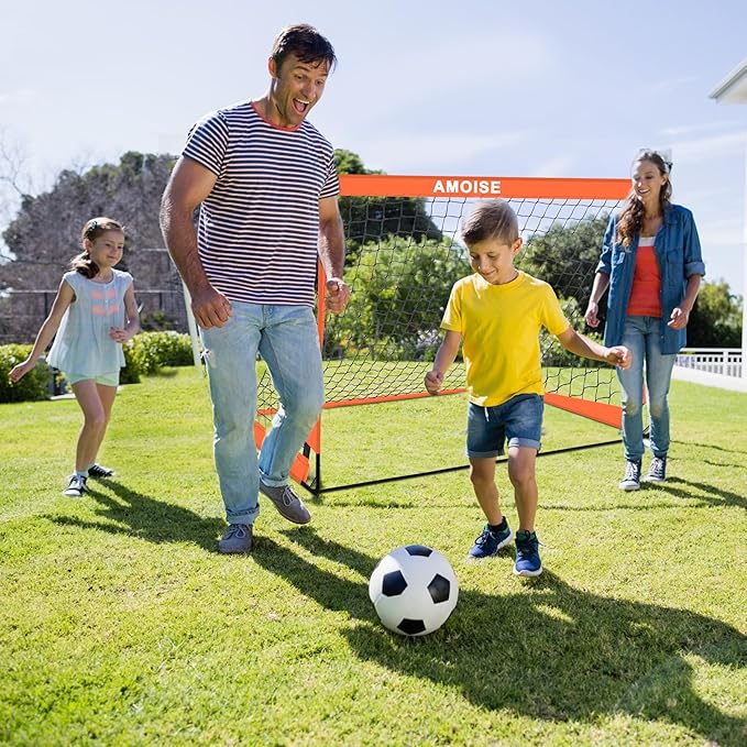 Kids Soccer Goals for Backyard Set of 2