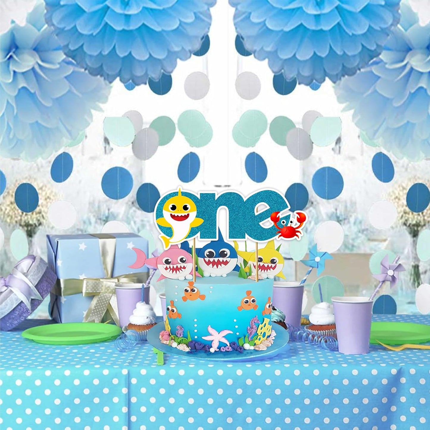 Seyal® Bby Shrk One Cake Topper