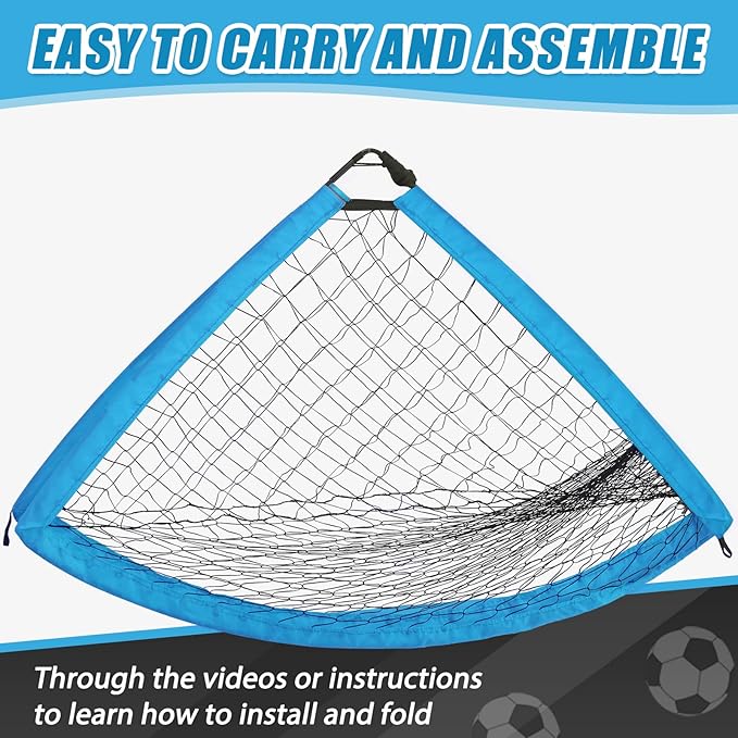KTRIO Soccer Goal Soccer Net 6x4 ft