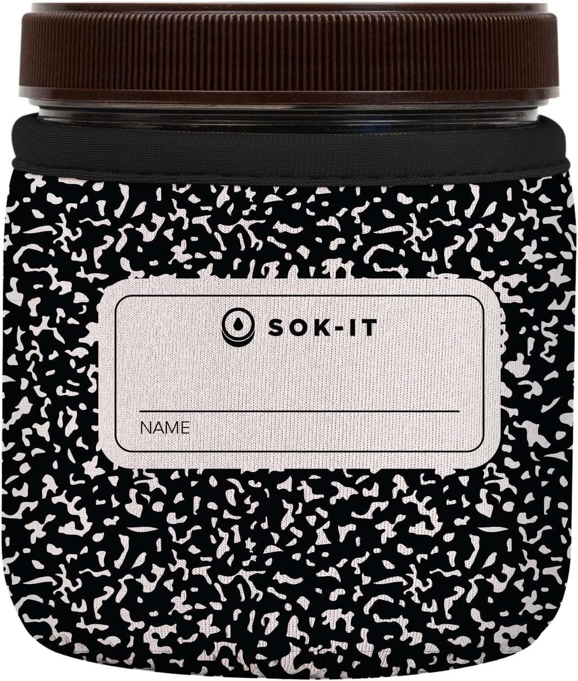 Sok It IceCreamSok Insulated Neoprene Cover (Compose Yourself, Straight Ice Cream Pints)