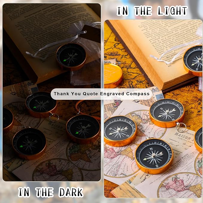 Lenwen 30 Set Male Employee Gift Compass Hiking
