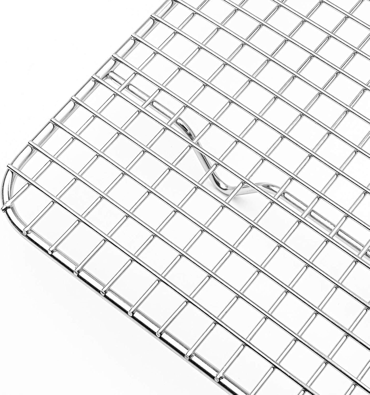 Last Confection (Set of 2) Stainless Steel 10" x 15" Baking & Cooling Racks - Cookie Baker's Oven Sheet Pan Wire Rack