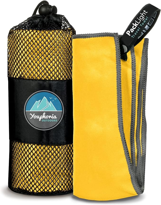 Youphoria Microfiber Travel Towel Fast Drying Lightweight -