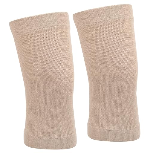 Knee Compression Sleeve, Cotton Knee Support Ultra Thin Knee Brace Clear Knee Support Sleeves for Home for Elderly People