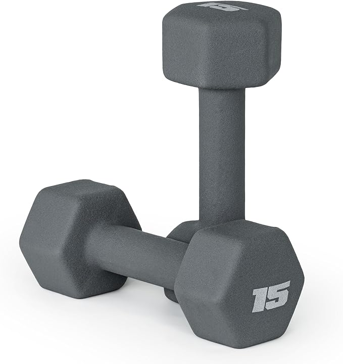 CAP Barbell Neoprene Dumbbell Weights Pairs & Sets | Multiple Colors