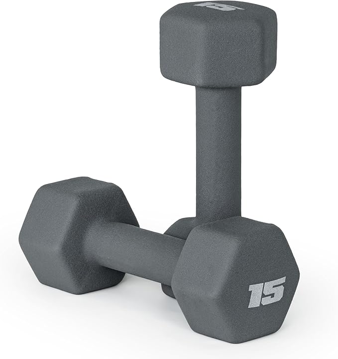 CAP Barbell Neoprene Dumbbell Weights Pairs & Sets | Multiple Colors